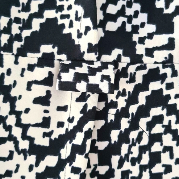 Multi-colored business casual dress. 🧡💗🖤🤍 - Picture 2 of 4